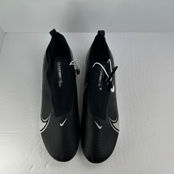 Nike Vapor Edge 360 Elite Football Cleats Black White Men Size 13 - CV6282-009 - Picture 8 of 11